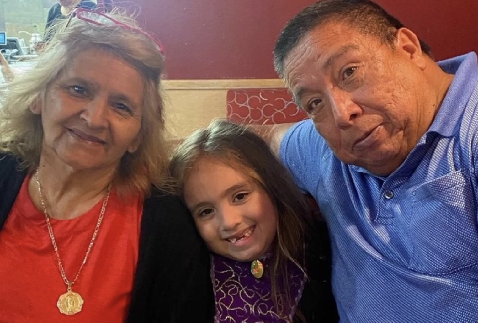 Texas residents Emilia Tambunga, 7, and her grandmother Maria Tambunga, 71, were killed on March 13, 2023, when a Louisiana man smuggling 11 illegal immigrants in a pickup truck crashed into the Tambungas' truck while they were out to get ice cream. 